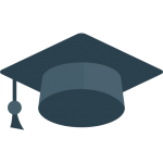 chapéu de graduação