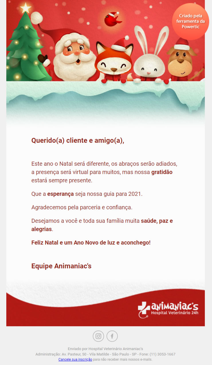 email datas comemorativas